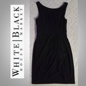 White House Black Market black cocktail dress size 6